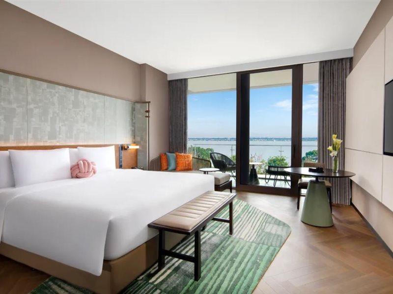 Hotel Indigo Suzhou Yangcheng Lake, an IHG Hotel Bagian luar foto