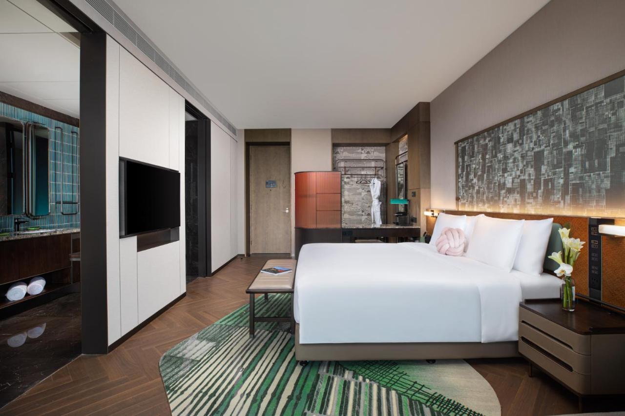 Hotel Indigo Suzhou Yangcheng Lake, an IHG Hotel Bagian luar foto