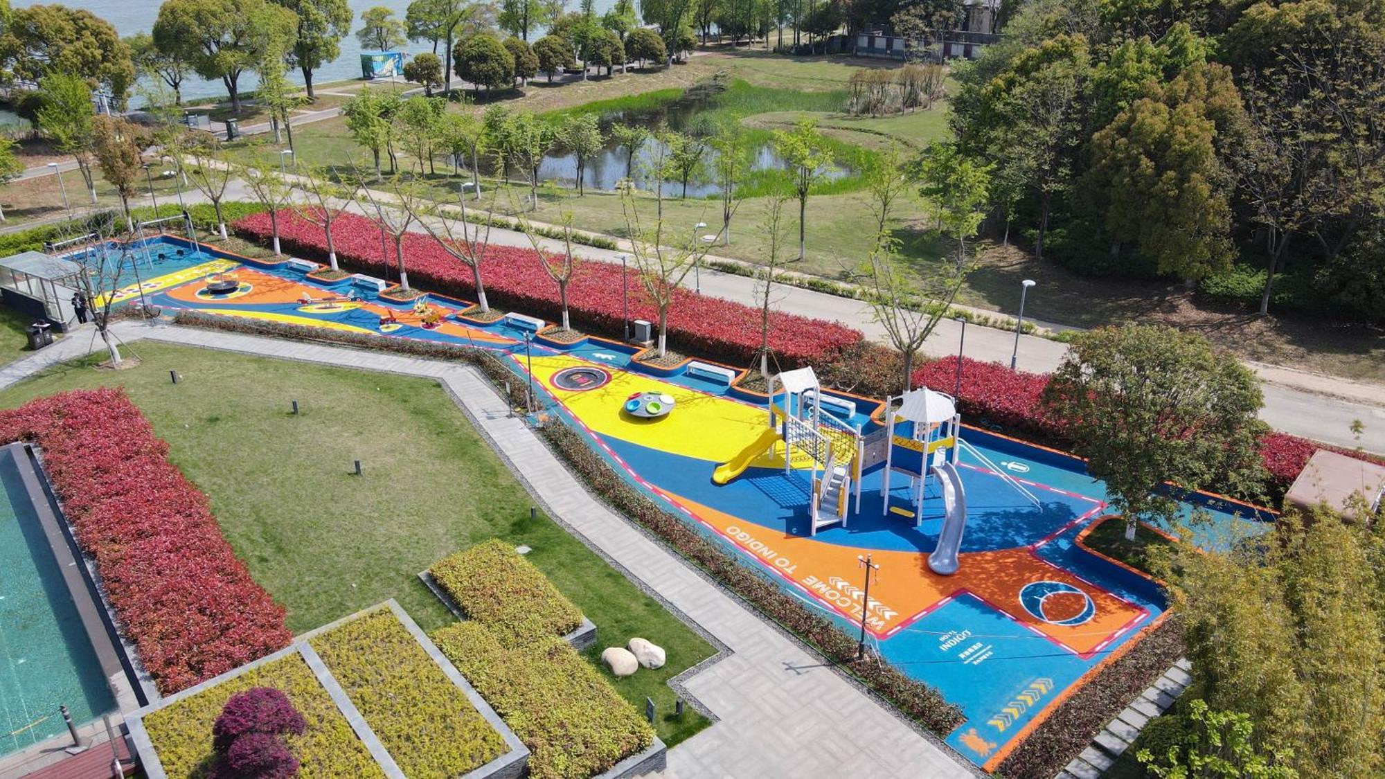 Hotel Indigo Suzhou Yangcheng Lake, an IHG Hotel Bagian luar foto